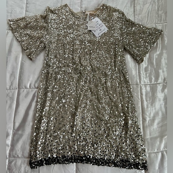 Jen’s Pirate Booty x Free People Sequin Mini Dress M - Picture 2 of 16